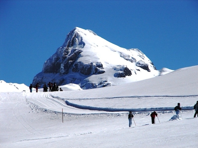 vista con la cumbre al fondo